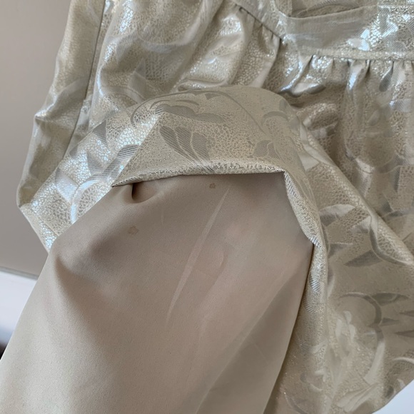 AMERICAN EAGLE NWT Metallic Strapless Mini Dress - Picture 7 of 8